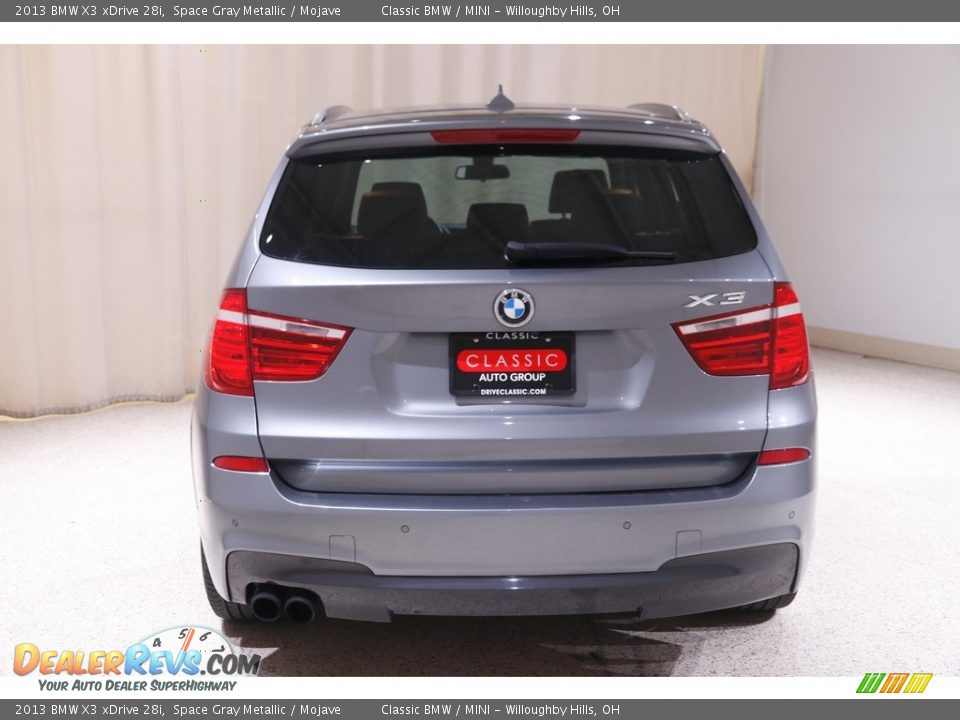 2013 BMW X3 xDrive 28i Space Gray Metallic / Mojave Photo #18