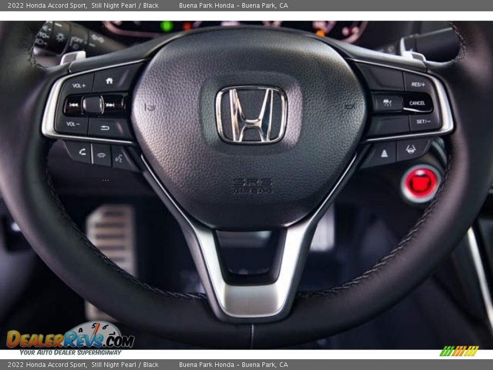 2022 Honda Accord Sport Still Night Pearl / Black Photo #19