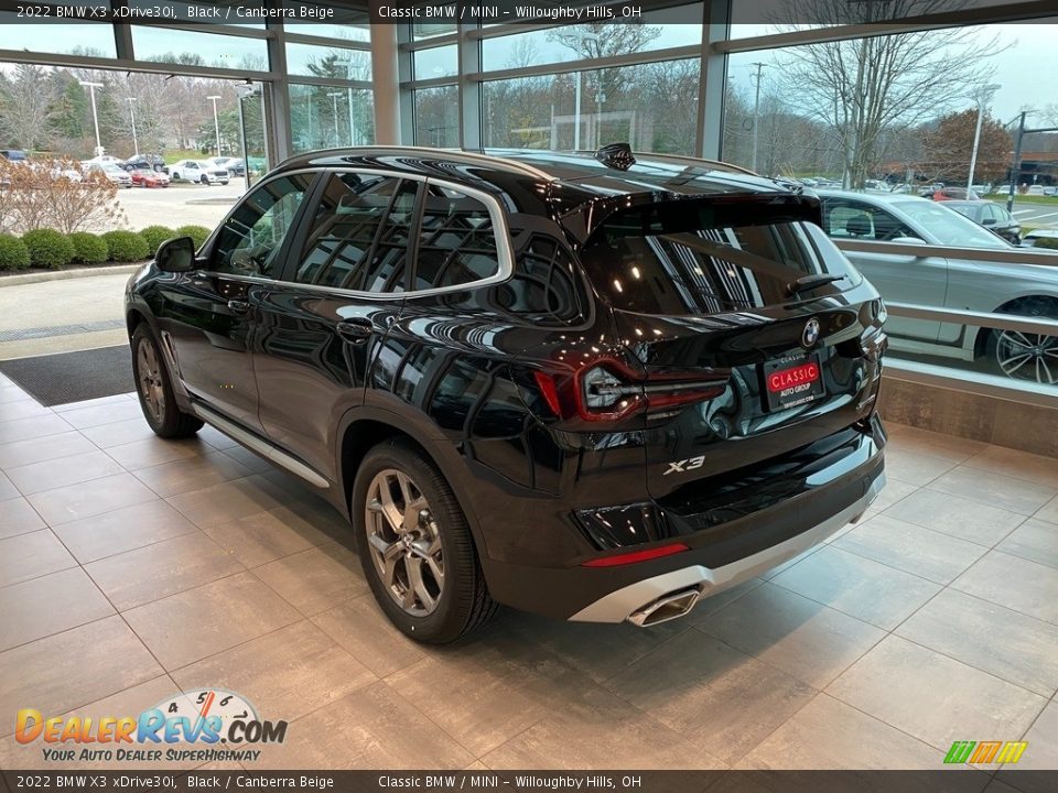 2022 BMW X3 xDrive30i Black / Canberra Beige Photo #2