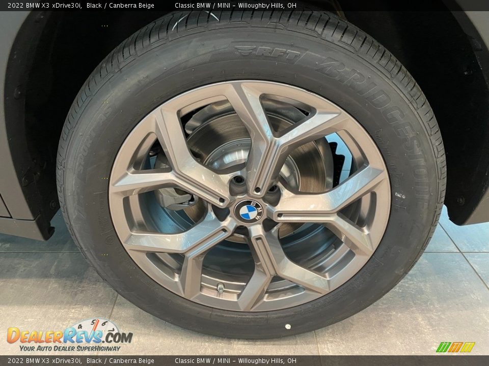 2022 BMW X3 xDrive30i Black / Canberra Beige Photo #3