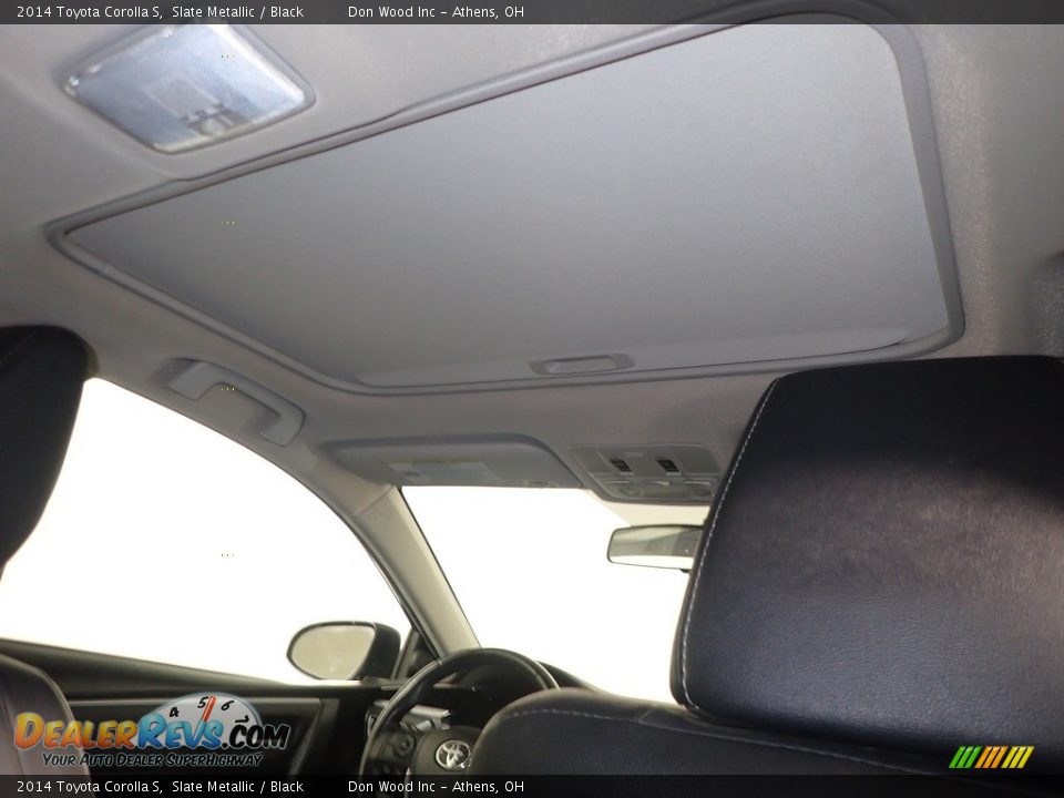2014 Toyota Corolla S Slate Metallic / Black Photo #2