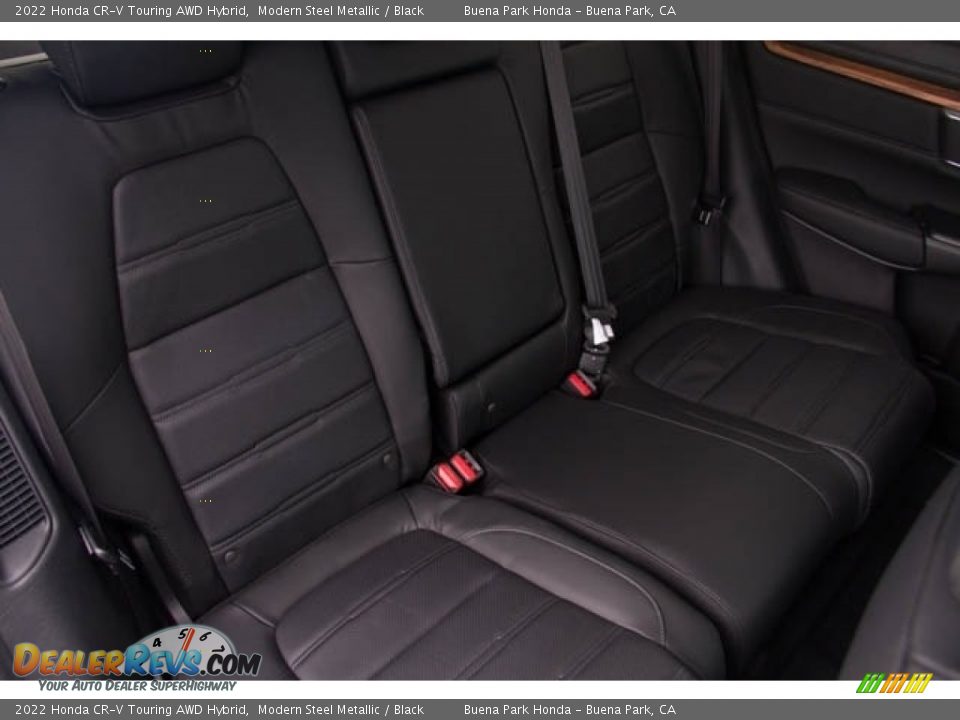 2022 Honda CR-V Touring AWD Hybrid Modern Steel Metallic / Black Photo #27