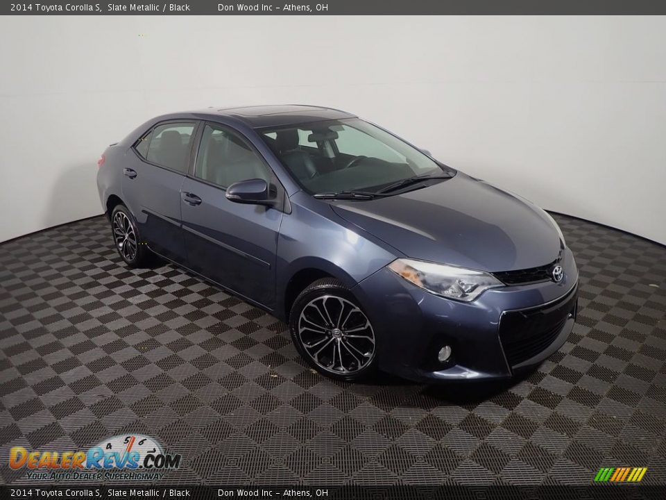 2014 Toyota Corolla S Slate Metallic / Black Photo #5