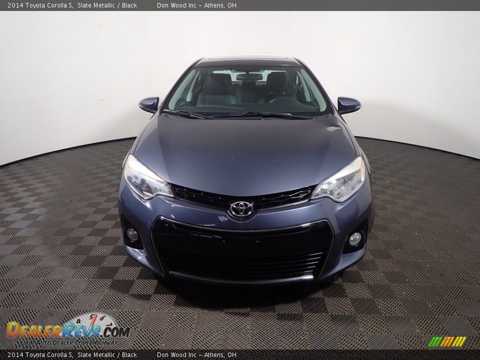 2014 Toyota Corolla S Slate Metallic / Black Photo #7