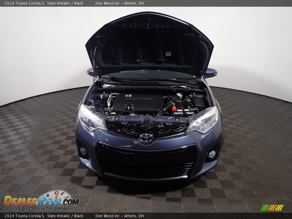 2014 Toyota Corolla S Slate Metallic / Black Photo #8