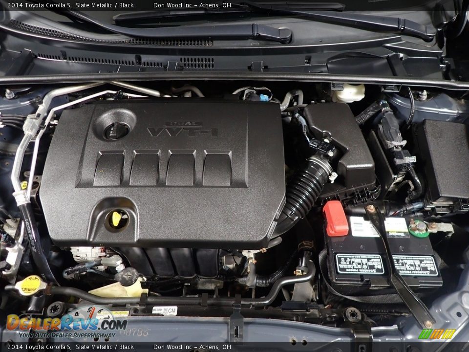 2014 Toyota Corolla S Slate Metallic / Black Photo #9