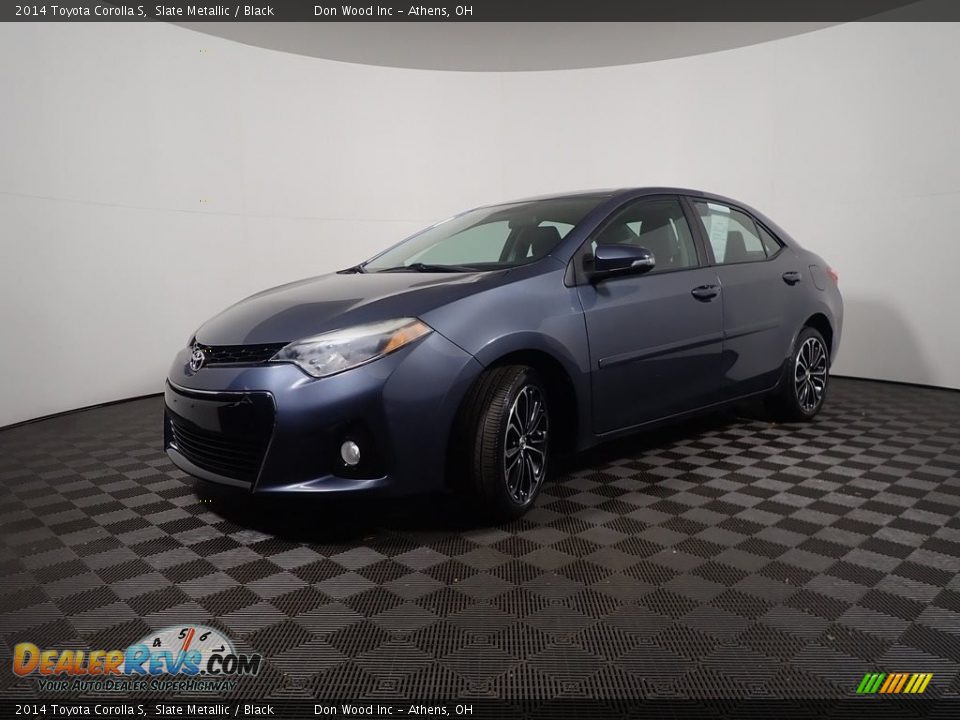2014 Toyota Corolla S Slate Metallic / Black Photo #10