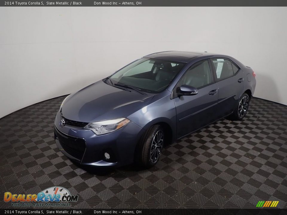 2014 Toyota Corolla S Slate Metallic / Black Photo #11