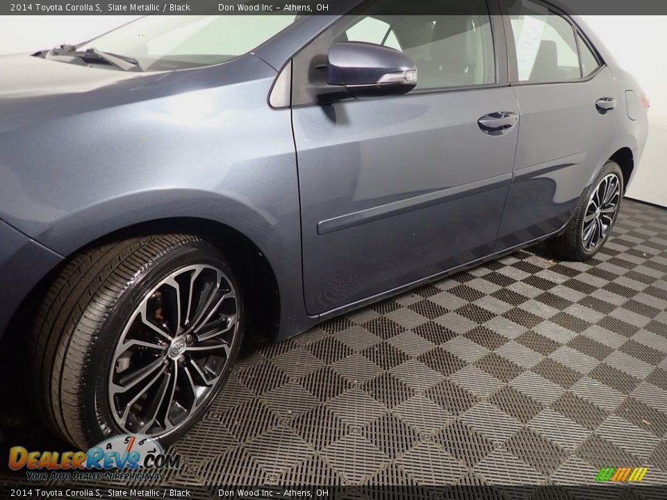 2014 Toyota Corolla S Slate Metallic / Black Photo #12