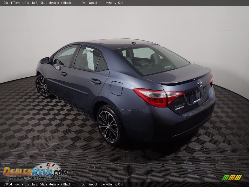 2014 Toyota Corolla S Slate Metallic / Black Photo #14
