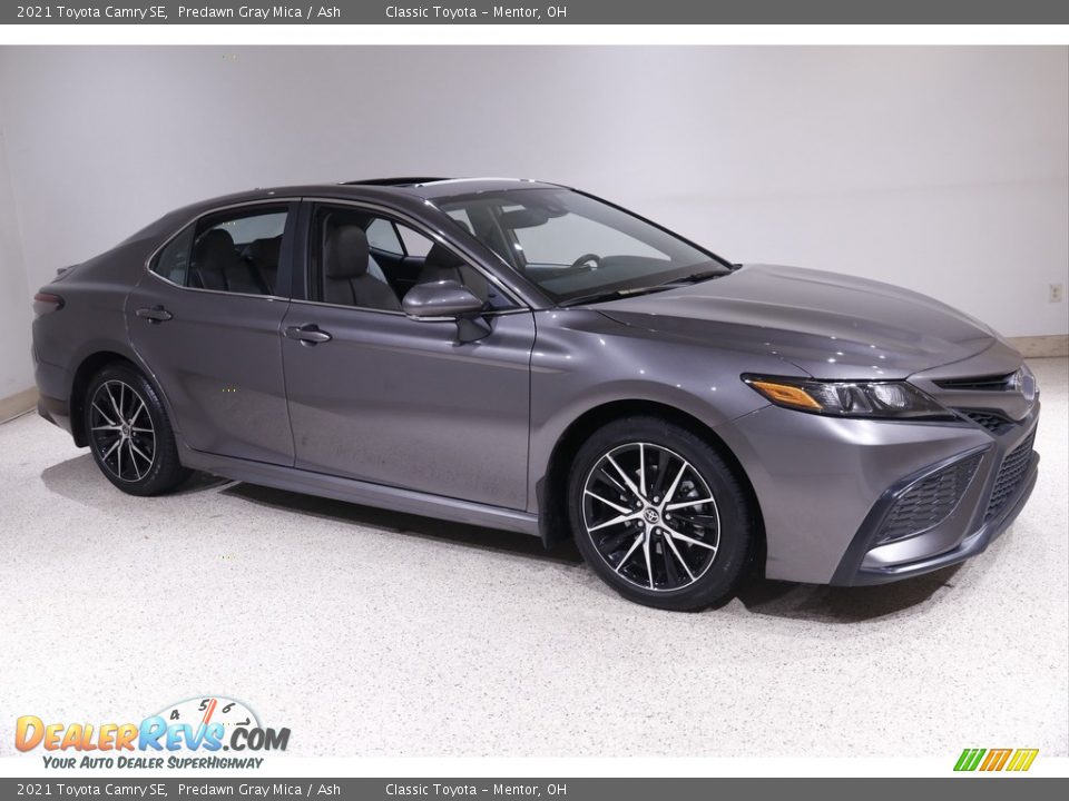2021 Toyota Camry SE Predawn Gray Mica / Ash Photo #1