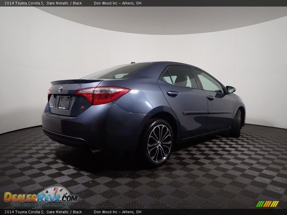 2014 Toyota Corolla S Slate Metallic / Black Photo #18