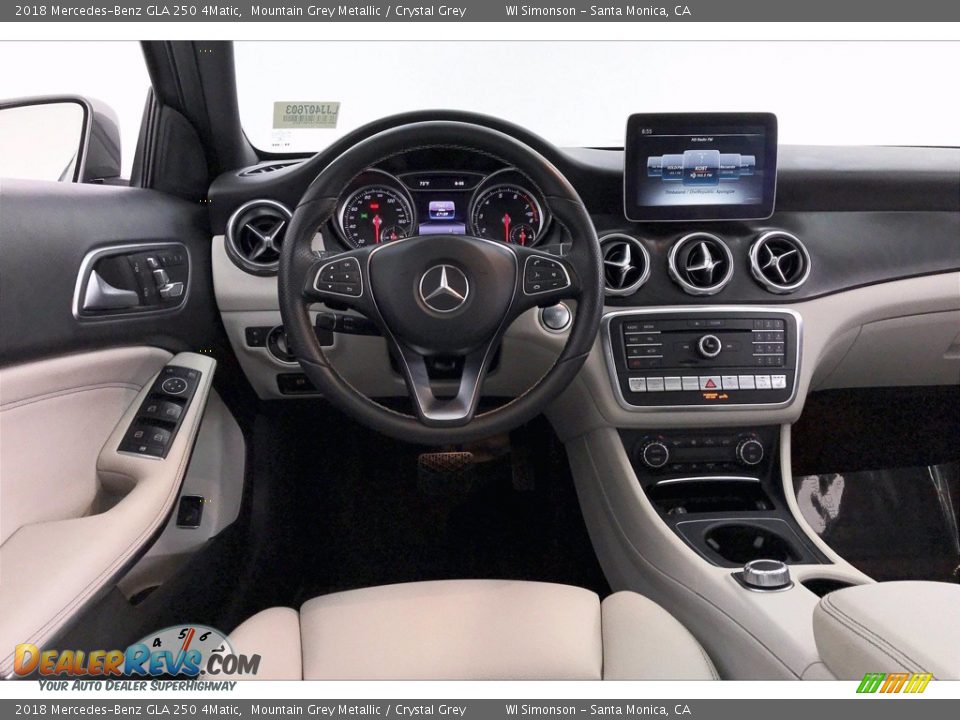 2018 Mercedes-Benz GLA 250 4Matic Mountain Grey Metallic / Crystal Grey Photo #4