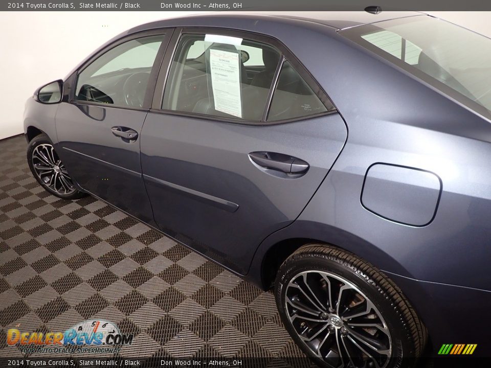 2014 Toyota Corolla S Slate Metallic / Black Photo #20