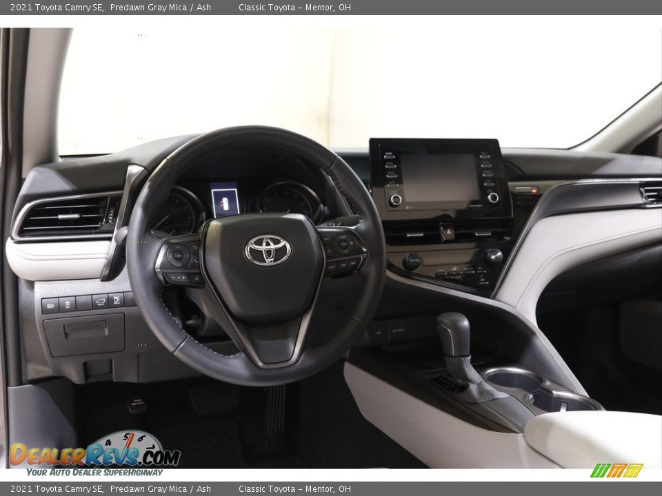 2021 Toyota Camry SE Predawn Gray Mica / Ash Photo #6
