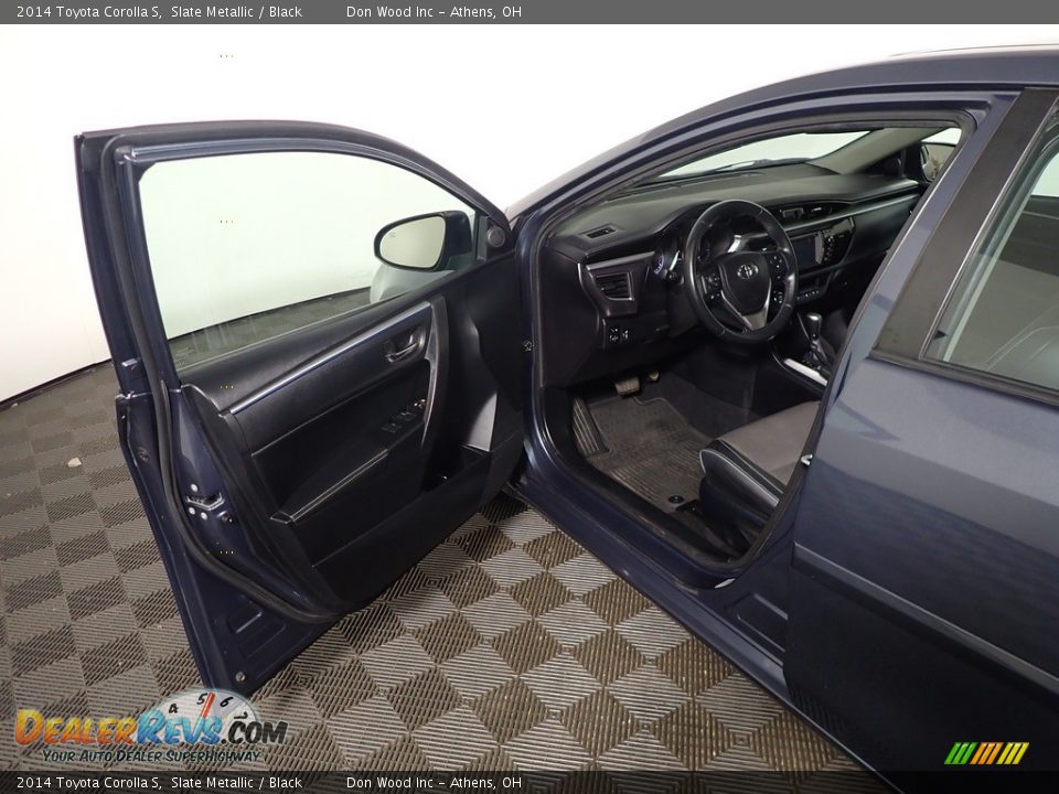 2014 Toyota Corolla S Slate Metallic / Black Photo #22