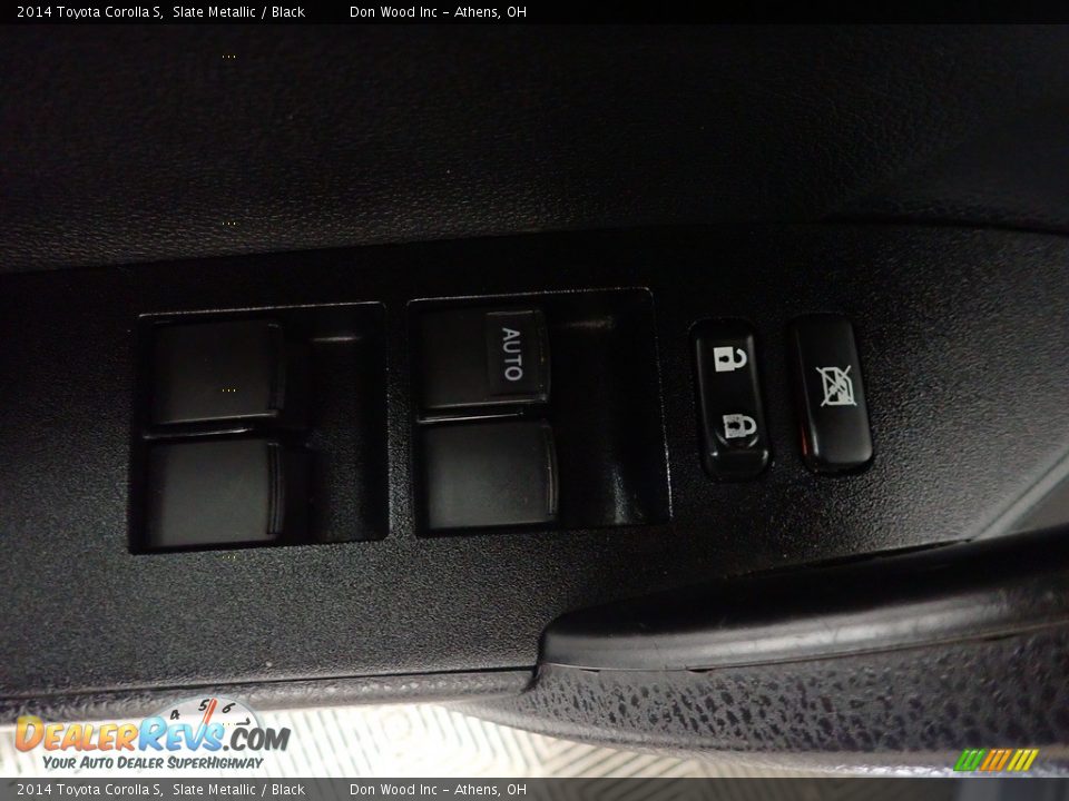 2014 Toyota Corolla S Slate Metallic / Black Photo #23