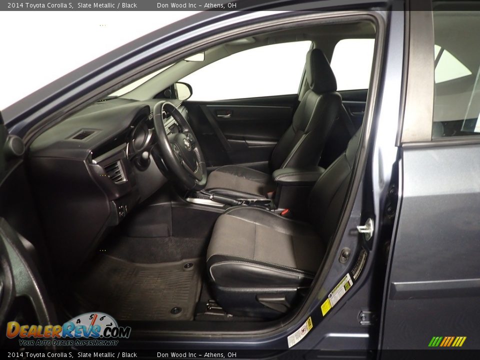2014 Toyota Corolla S Slate Metallic / Black Photo #24