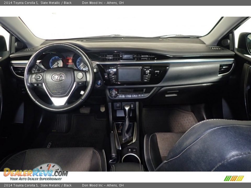 2014 Toyota Corolla S Slate Metallic / Black Photo #26