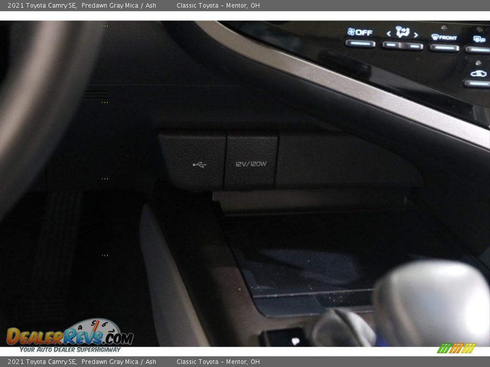 2021 Toyota Camry SE Predawn Gray Mica / Ash Photo #13