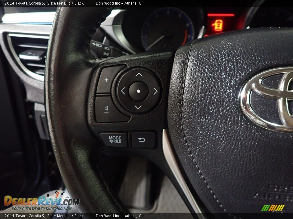 2014 Toyota Corolla S Slate Metallic / Black Photo #31