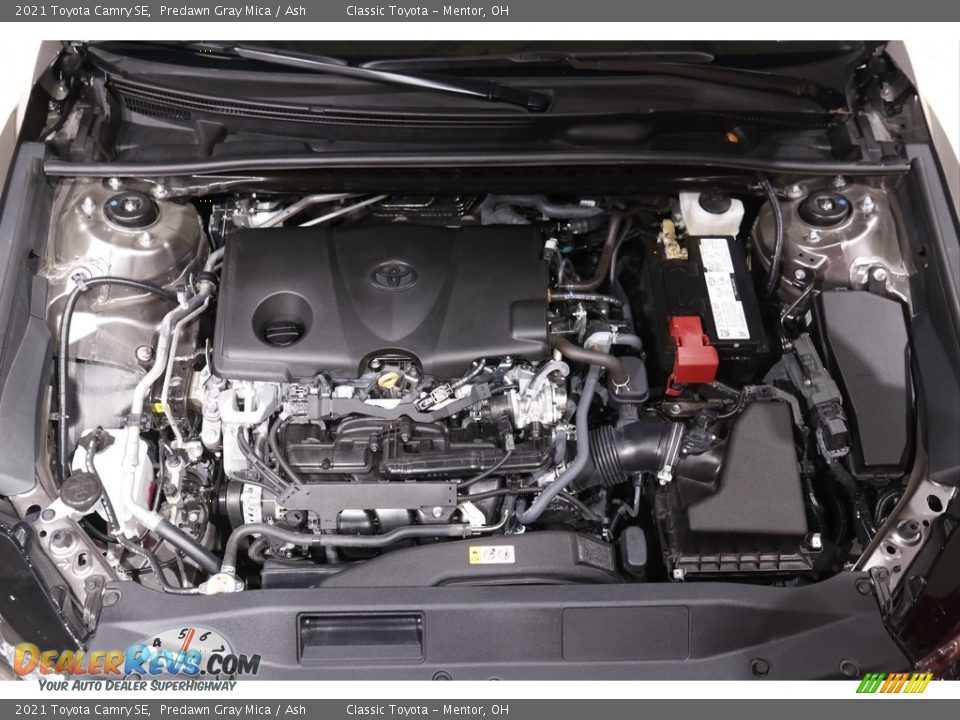 2021 Toyota Camry SE Predawn Gray Mica / Ash Photo #18