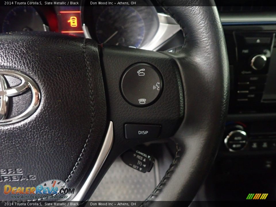 2014 Toyota Corolla S Slate Metallic / Black Photo #32