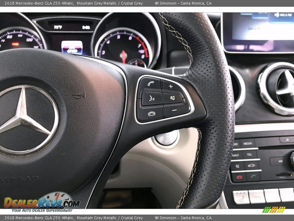 2018 Mercedes-Benz GLA 250 4Matic Steering Wheel Photo #16