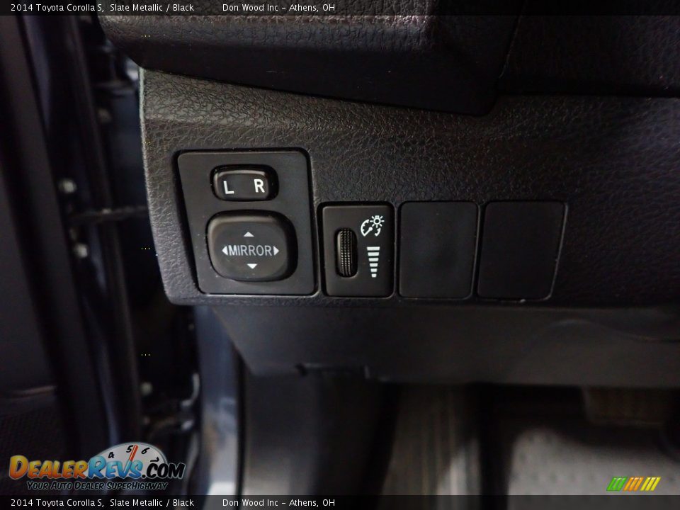 2014 Toyota Corolla S Slate Metallic / Black Photo #33