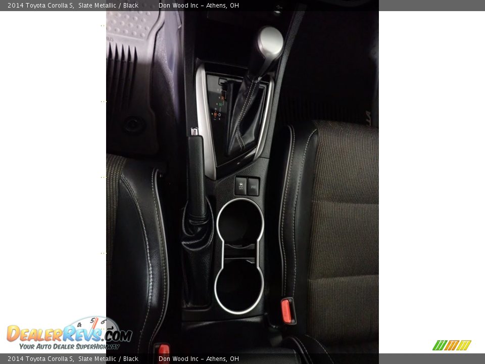 2014 Toyota Corolla S Slate Metallic / Black Photo #34