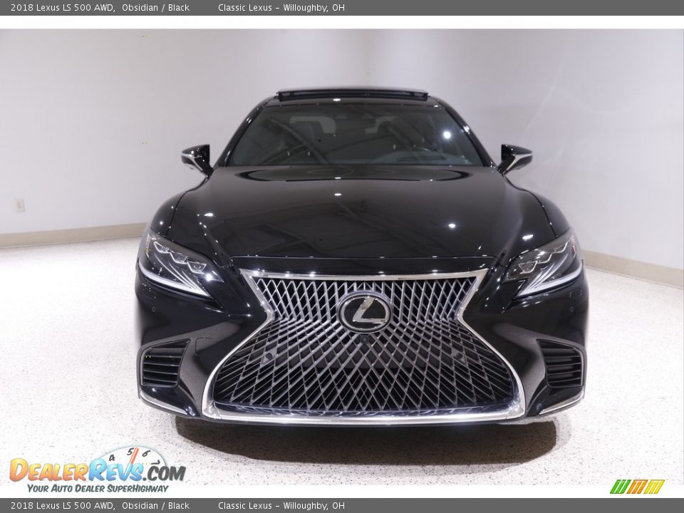 Obsidian 2018 Lexus LS 500 AWD Photo #2