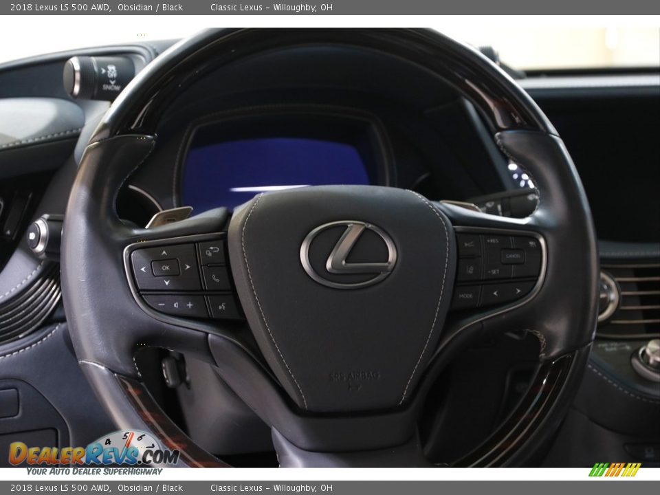 2018 Lexus LS 500 AWD Steering Wheel Photo #7