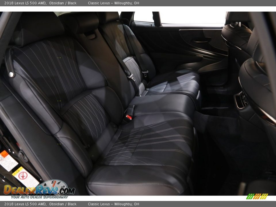 Rear Seat of 2018 Lexus LS 500 AWD Photo #18