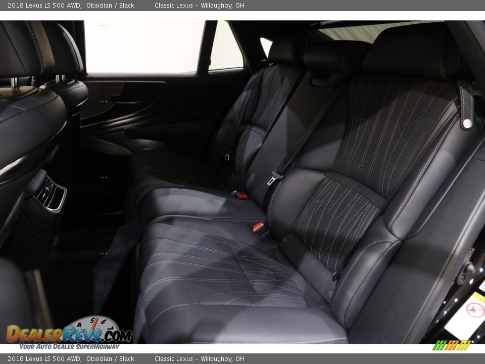 Rear Seat of 2018 Lexus LS 500 AWD Photo #19