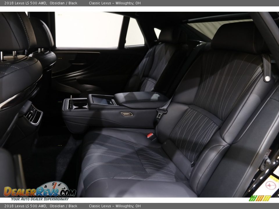 Rear Seat of 2018 Lexus LS 500 AWD Photo #20