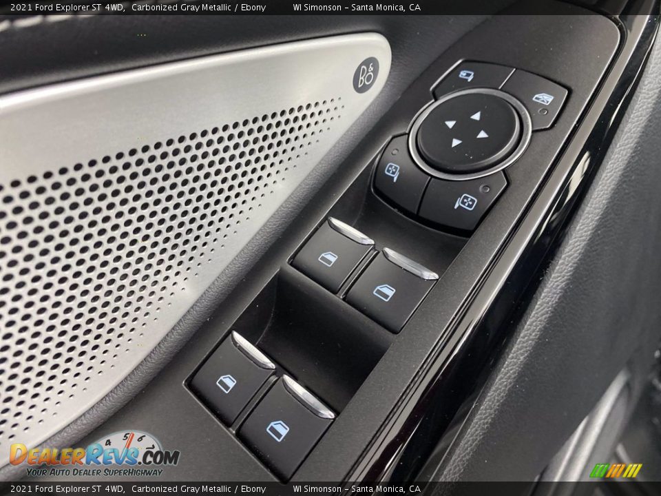 2021 Ford Explorer ST 4WD Carbonized Gray Metallic / Ebony Photo #13