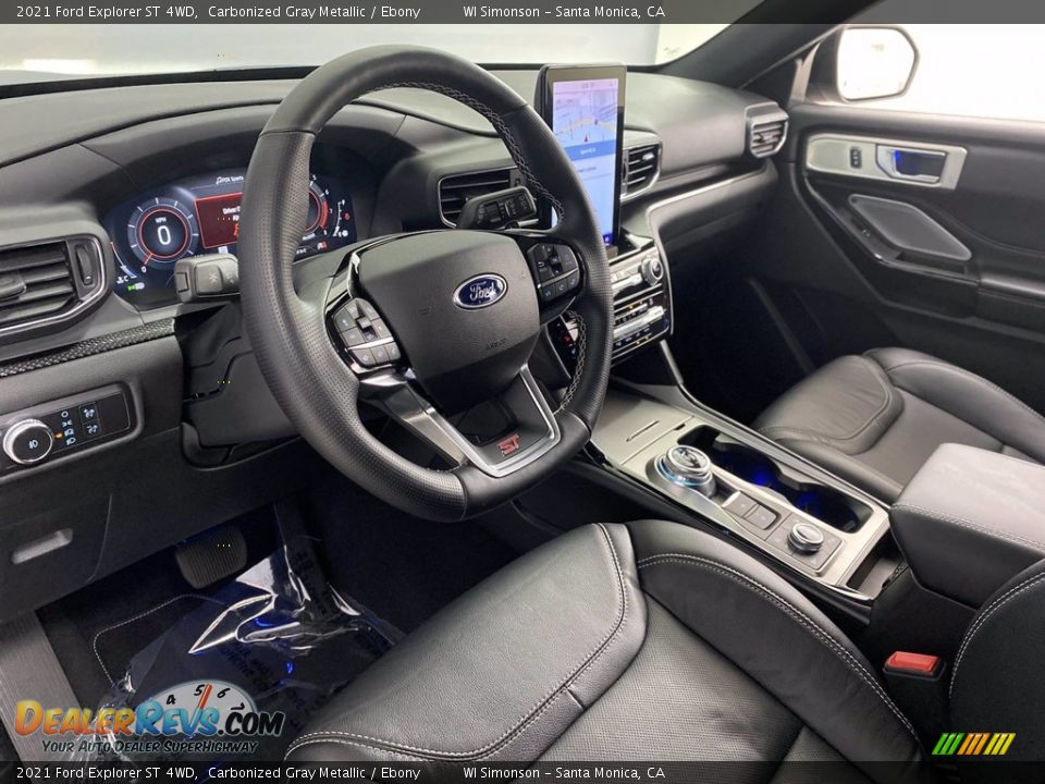 2021 Ford Explorer ST 4WD Carbonized Gray Metallic / Ebony Photo #15