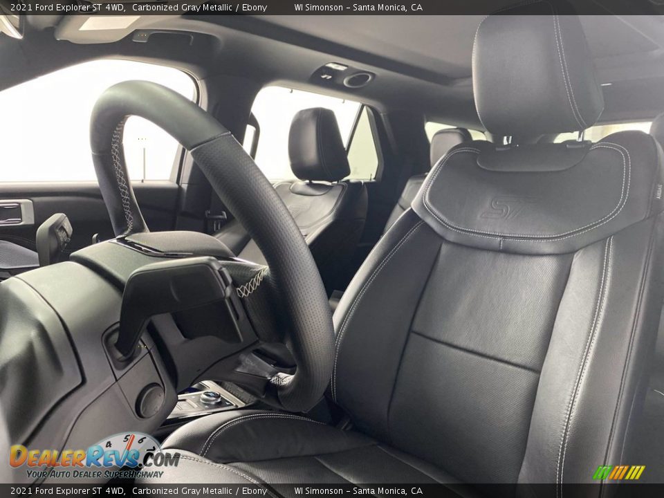 2021 Ford Explorer ST 4WD Carbonized Gray Metallic / Ebony Photo #16