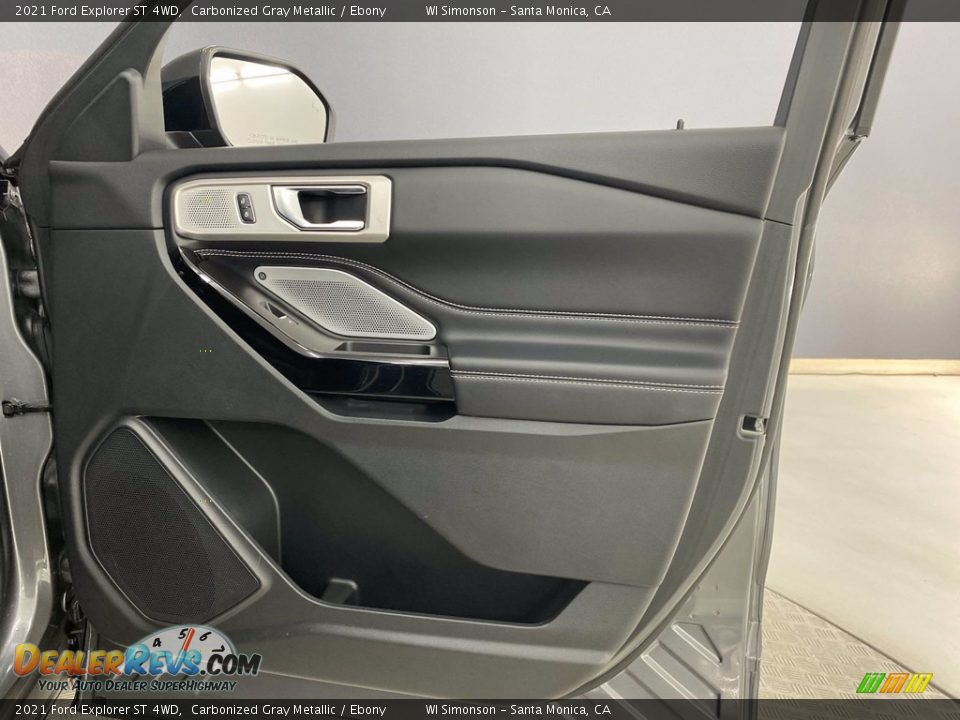 2021 Ford Explorer ST 4WD Carbonized Gray Metallic / Ebony Photo #32
