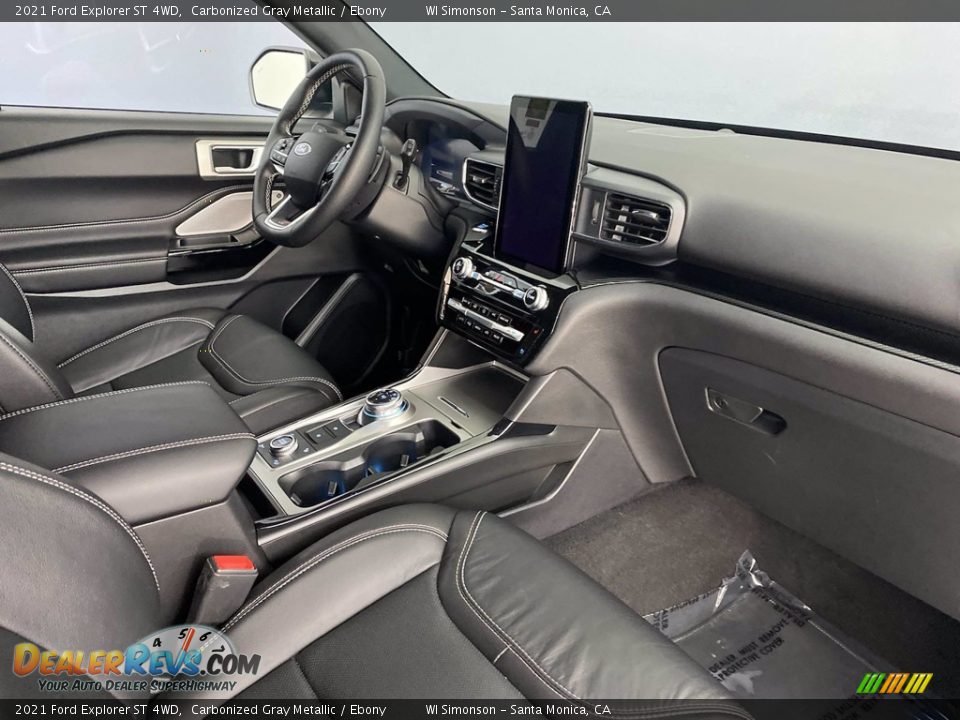 2021 Ford Explorer ST 4WD Carbonized Gray Metallic / Ebony Photo #33