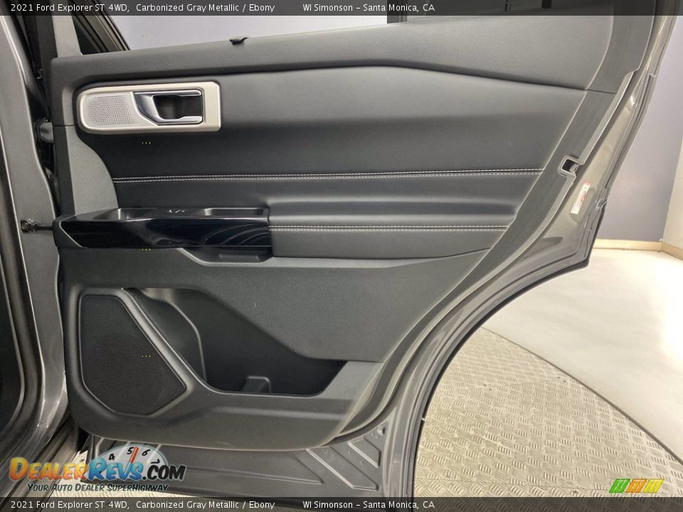 2021 Ford Explorer ST 4WD Carbonized Gray Metallic / Ebony Photo #35