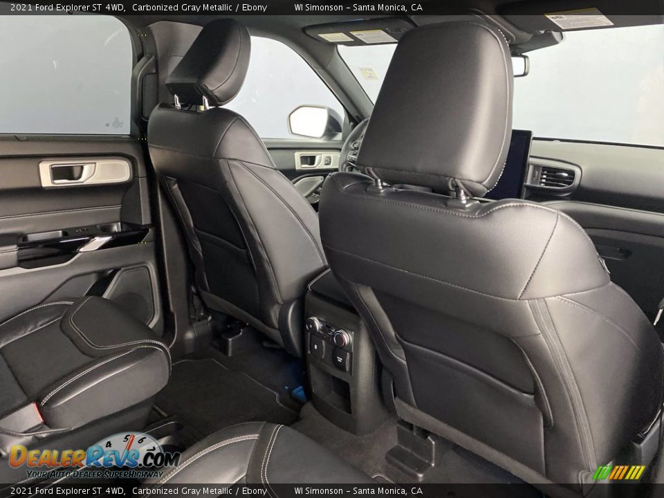 2021 Ford Explorer ST 4WD Carbonized Gray Metallic / Ebony Photo #36