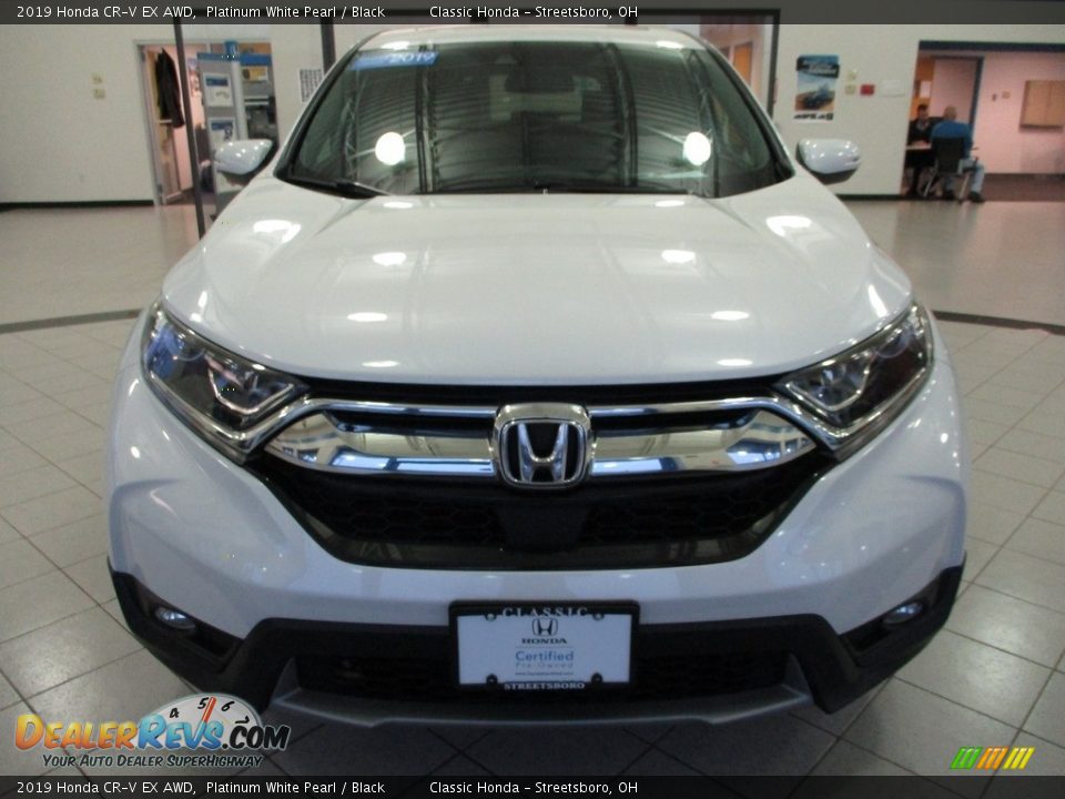 2019 Honda CR-V EX AWD Platinum White Pearl / Black Photo #2