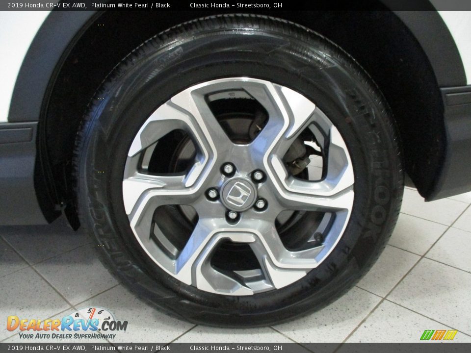 2019 Honda CR-V EX AWD Platinum White Pearl / Black Photo #11