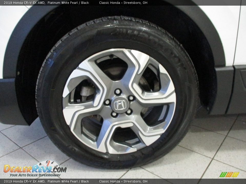 2019 Honda CR-V EX AWD Platinum White Pearl / Black Photo #12