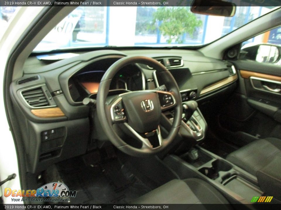 2019 Honda CR-V EX AWD Platinum White Pearl / Black Photo #29