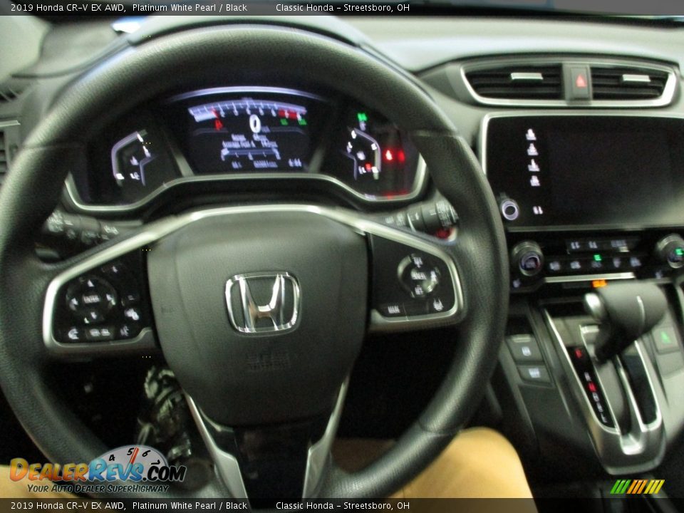 2019 Honda CR-V EX AWD Platinum White Pearl / Black Photo #31