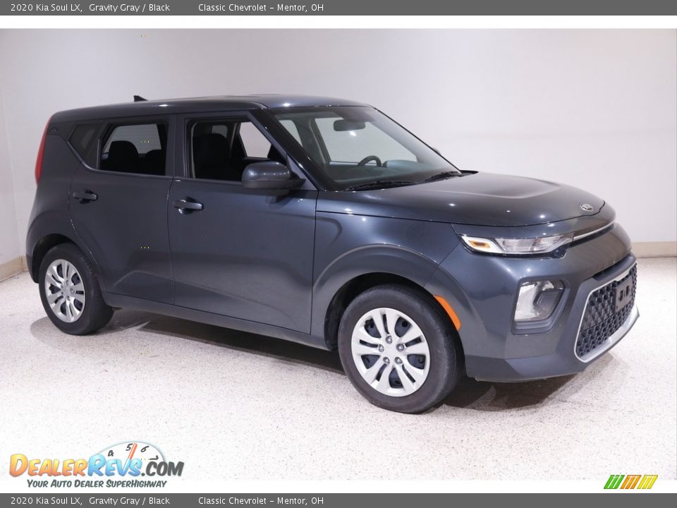 2020 Kia Soul LX Gravity Gray / Black Photo #1