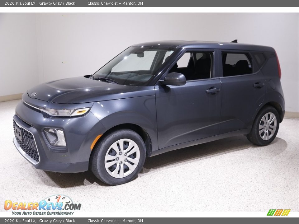 2020 Kia Soul LX Gravity Gray / Black Photo #3