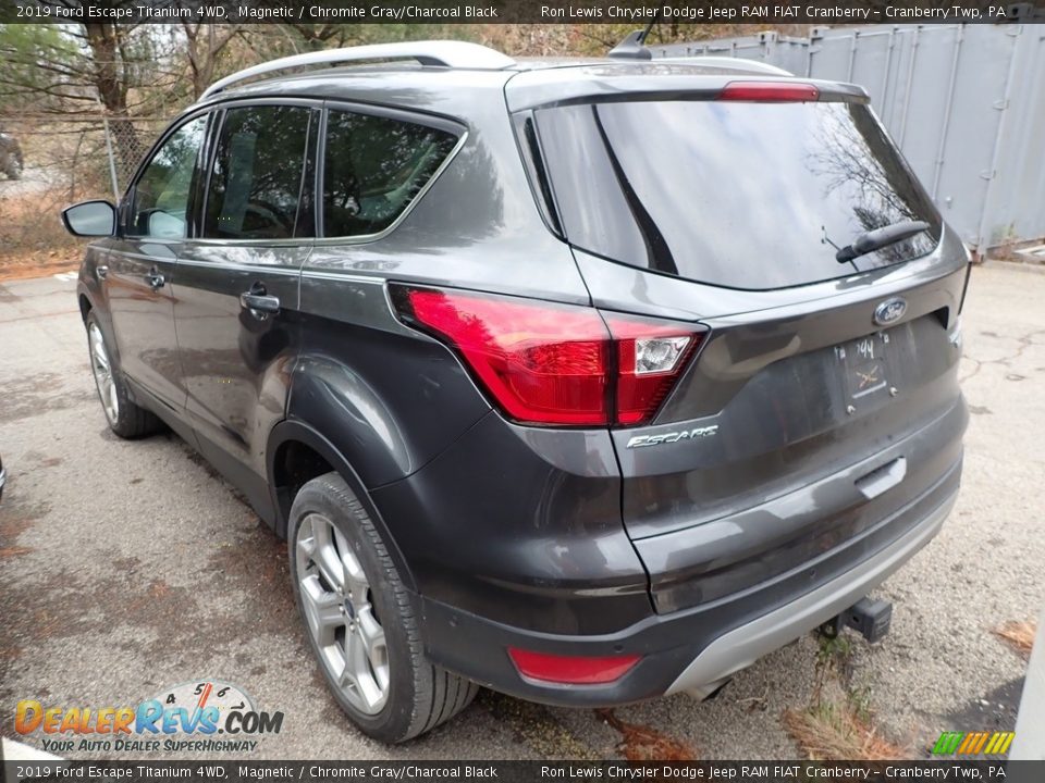 2019 Ford Escape Titanium 4WD Magnetic / Chromite Gray/Charcoal Black Photo #3